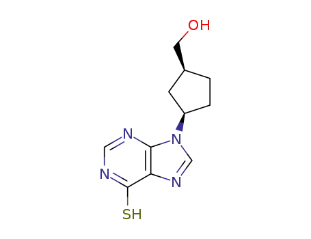 Cyclopentanemethanol, cis-3-(6-Mercapto-9H-purin-9-yl)-