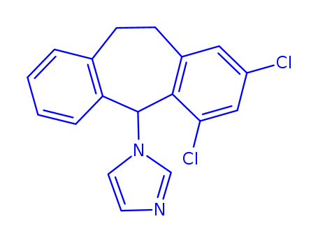 1H-Imidazole,1-(2,4-dichloro-10,11-dihydro-5H-dibenzo[a,d]cyclohepten-5-yl)-