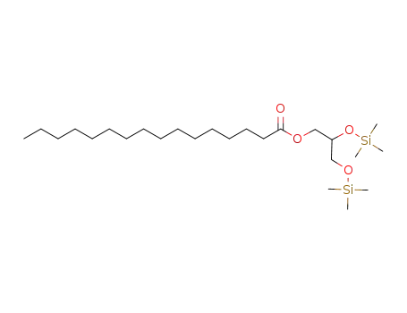 Hexadecanoic acid 2,3-bis[(trimethylsilyl)oxy]propyl ester