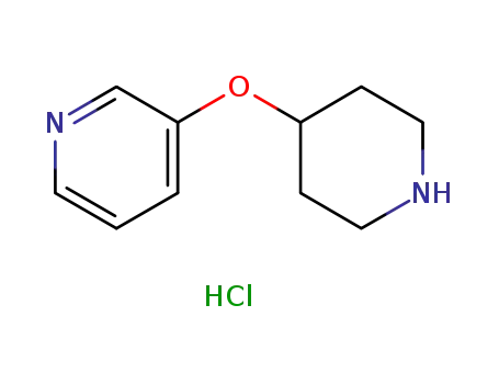 Molecular Structure of 310880-81-0 (3-(PIPERIDIN-4-YLOXY)-PYRIDINE DIHYDROCHLORIDE)