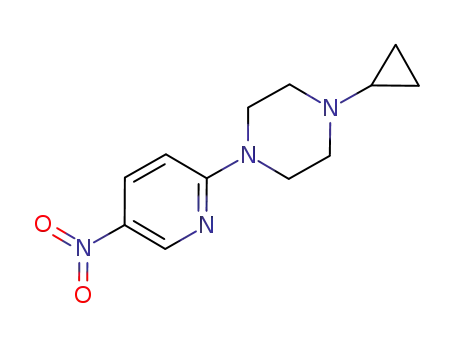 1-시클로프로필-4-(5-니트로-피리딘-2-일)-피페라진