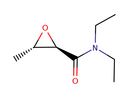 Oxiranecarboxamide, N,N-diethyl-3-methyl-, cis- (9CI)