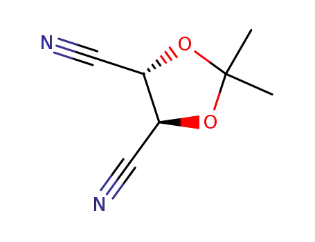 (-)-(4S,5S)-2,2-dimethyl-[1,3]-dioxolane-4,5-dicarbonitrile
