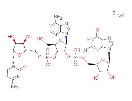C<sub>29</sub>H<sub>35</sub>N<sub>13</sub>O<sub>18</sub>P<sub>2</sub><sup>(2-)</sup>*2Na<sup>(1+)</sup>