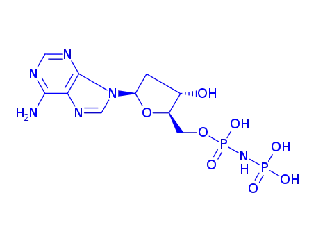 [(2R,3S,5R)-5-(6-aminopurin-9-yl)-3-hydroxyoxolan-2-yl]methyl dihydroxyphosphinimyl hydrogen phosphate