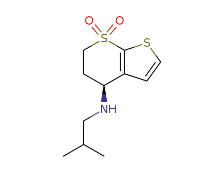 (S)-(-)-5,6-Dihydro-N-(2-methylpropyl)-4H-thieno<2,3-b>thiopyran-4-amine 7,7-Dioxide