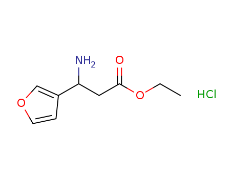 3-AMINO-3-FURAN-3-YL-PROPIONIC ACID ETHYL ESTER HYDROCHLORIDE