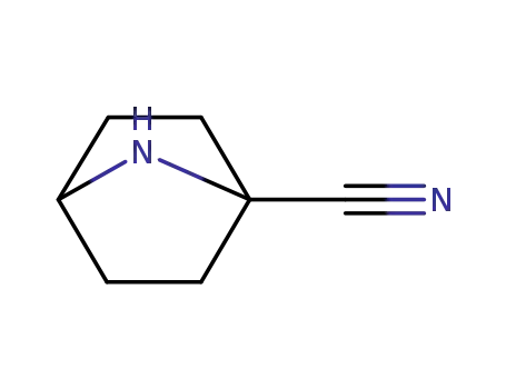 Molecular Structure of 1193090-76-4 (7-Azabicyclo[2.2.1]heptane-1-carbonitrile)