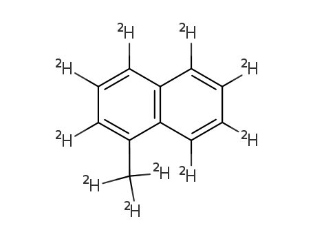 Molecular Structure of 38072-94-5 (1-METHYLNAPHTHALENE-D10)