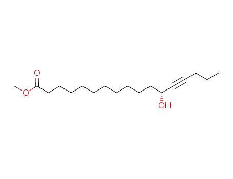 methyl 12(R)-hydroxy-13-heptadecynoate