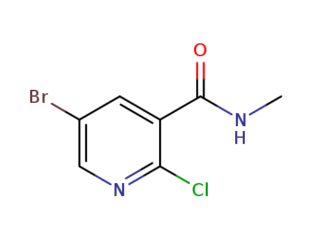 5-Bromo-2-chloro-N-methylpyridine-3-carboxamide