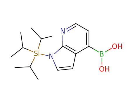 1-(triisopropylsilyl)-1H-pyrrolo[2,3-b]pyridin-4-ylboronic acid(1190699-11-6)