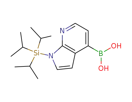 1-(triisopropylsilyl)-1H-pyrrolo[2,3-b]pyridin-4-ylboronic acid