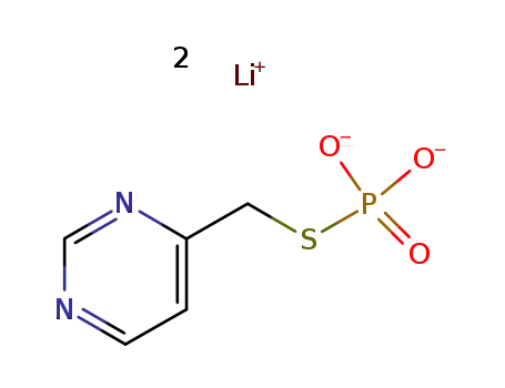 Phosphorothioic acid, S-(4-pyrimidinylmethyl) ester, dilithium salt, monohydrate
