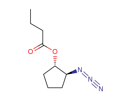 (1S,2S)-2-azido-cyclopentyl butyrate