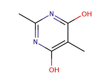 Molecular Structure of 1194-74-7 (4(1H)-Pyrimidinone, 6-hydroxy-2,5-dimethyl- (9CI))