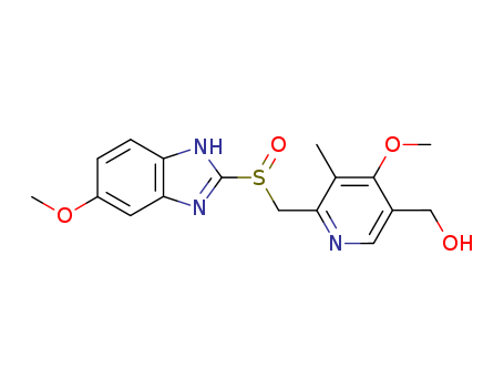 3-Pyridinemethanol,4-methoxy-6-[[(6-methoxy-1H-benzimidazol-2-yl)sulfinyl]methyl]-5-methyl-