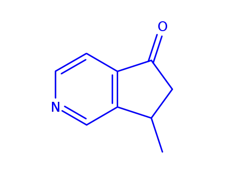 Molecular Structure of 129893-31-8 (5H-Cyclopenta[c]pyridin-5-one,6,7-dihydro-7-methyl-(9CI))