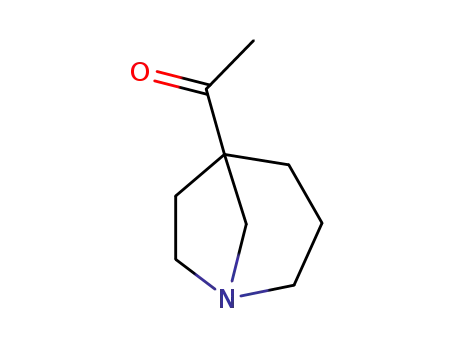 Ethanone, 1-(1-azabicyclo[3.2.1]oct-5-yl)- (9CI)