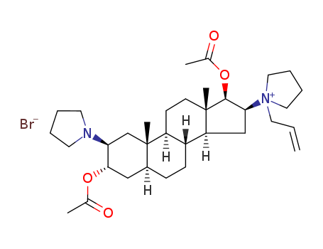 2-Pyrrolidinyl-3-acetyl Desmorpholinylrocuronium Bromide