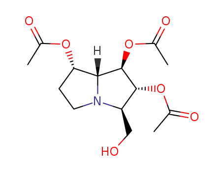1H-Pyrrolizine-1,2,7-triol, hexahydro-3-(hydroxymethyl)-, 1,2,7-triacetate, 1R-(1.alpha.,2.beta.,3.alpha.,7.beta.,7a.alpha.)-