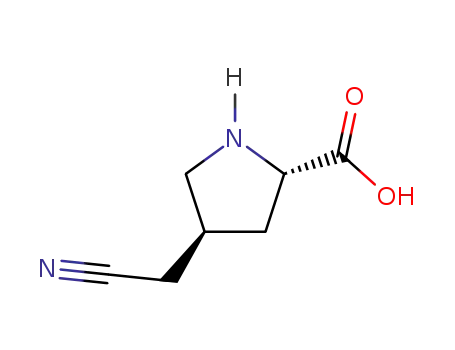 L-Proline, 4-(cyanomethyl)-, trans-