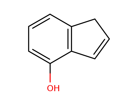 Molecular Structure of 1194-60-1 (1H-Inden-4-ol)