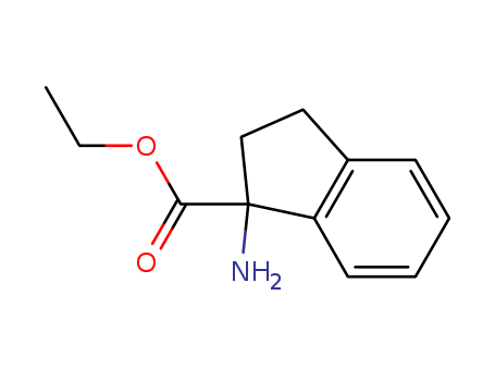 1H-Indene-1-carboxylicacid,1-amino-2,3-dihydro-,ethylester(9CI)