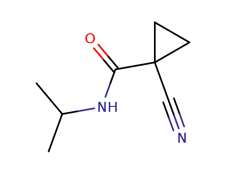 시클로프로판카르복사미드, 1-시아노-N-(1-메틸에틸)-(9CI)