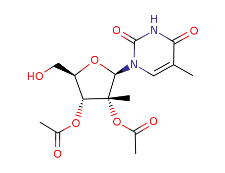 1-(2,3-Di-O-acetyl-2-C-methyl-β-D-ribofuranosyl)thymine