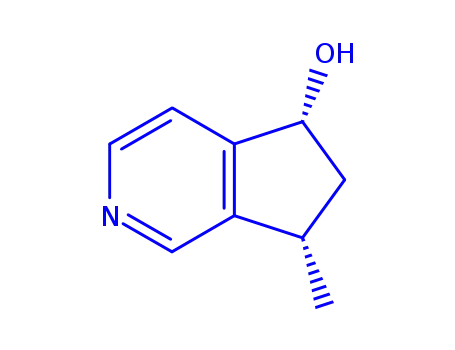 5H-Cyclopenta[c]pyridin-5-ol,6,7-dihydro-7-methyl-,trans-(9CI)