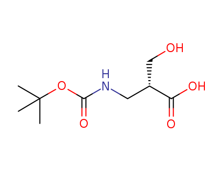 Boc-(R)-3-aMino-2-(hydroxyMethyl)propanoic acid(1190870-93-9)