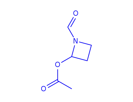 1-Azetidinecarboxaldehyde, 2-(acetyloxy)- (9CI)