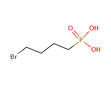 Molecular Structure of 1190-14-3 ((4-bromobutyl)phosphonic acid)
