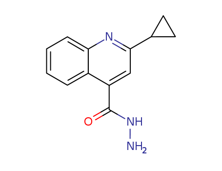 2-CYCLOPROPYLQUINOLINE-4-CARBOHYDRAZIDE