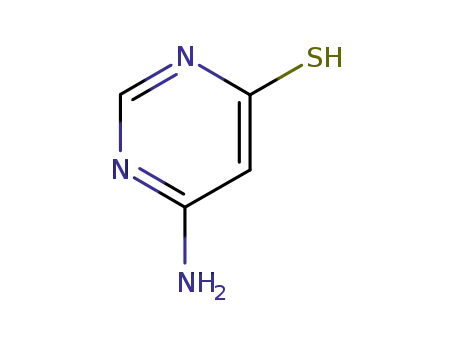 Molecular Structure of 1193-23-3 (4(1H)-Pyrimidinethione, 6-amino- (9CI))
