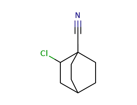 Molecular Structure of 1195-76-2 (2-chlorobicyclo[2.2.2]octane-1-carbonitrile)