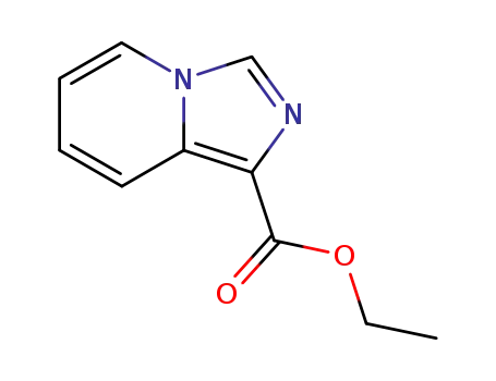 Molecular Structure of 119448-87-2 (IMIDAZO[1,5-A]PYRIDINE-1-CARBOXYLIC ACID ETHYL ESTER)