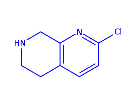 2- 클로로 -5,6,7,8- 테트라 하이드로-[1,7] 나프티 리딘
