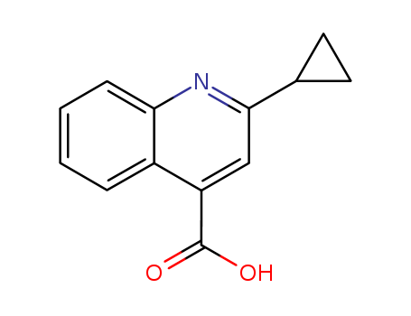 2-Cyclopropyl-4-quinolinecarboxylic acid