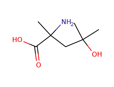 Molecular Structure of 119066-85-2 (Norvaline,4-hydroxy-2,4-dimethyl-(6CI))