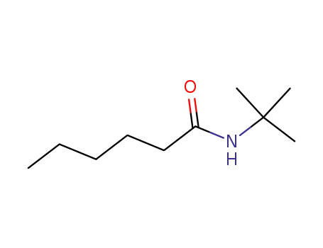 Molecular Structure of 1190-31-4 (N-tert-butylhexanamide)