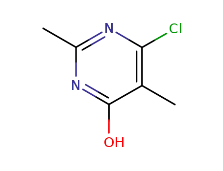 Molecular Structure of 1194-73-6 (6-chloro-2,5-dimethyl-1H-pyrimidin-4-one)