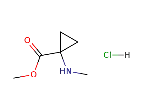 시클로프로판카르복실산, 1-(메틸아미노)-, 메틸 에스테르, 염산염(9CI)