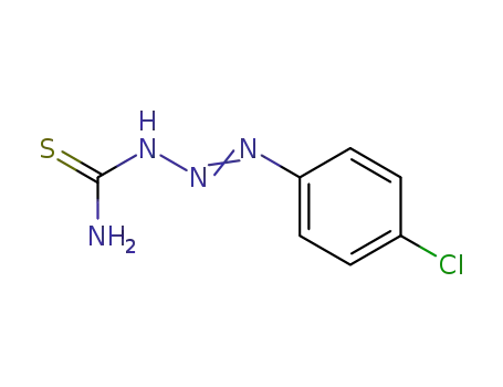 Molecular Structure of 119696-72-9 (p-Chlorophenyldiazothiourea)