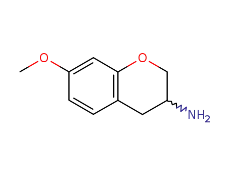 Molecular Structure of 119755-64-5 (7-Methoxy-chroman-3-ylamine)
