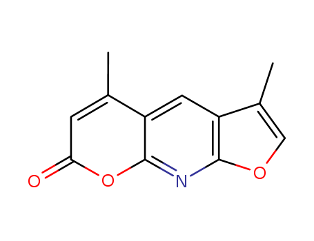 7H-Furo[2,3-b]pyrano[3,2-e]pyridin-7-one,3,5-dimethyl-