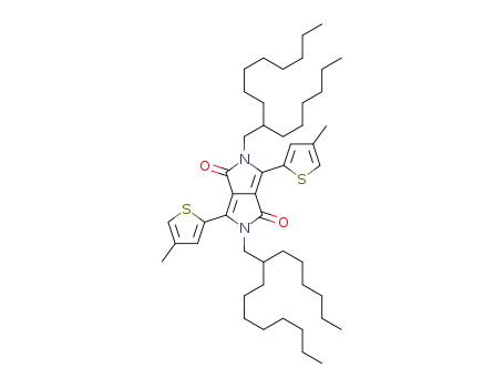 2,5-bis(2-hexyldecyl)-3,6-bis(4-methylthiophen-2-yl)pyrrolo[3,4-c]pyrrole-1,4(2H,5H)-dione