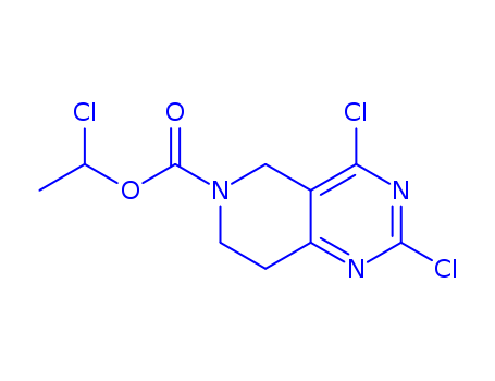 1-chloroethyl 2,4-dichloro-7,8-dihydropyrido[4,3-d]pyrimidine-6(5H)-carboxylate