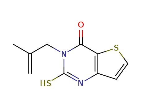 2-MERCAPTO-3-(2-METHYLPROP-2-ENYL)THIENO[3,2-D]PYRIMIDIN-4(3H)-ONE